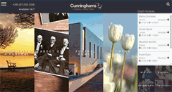 Desktop Screenshot of cunninghamsfunerals.com